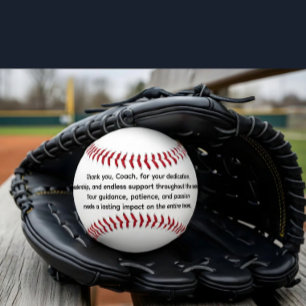 Balle De Baseball Baseball Texte Personnalisé – Cadeau de Sport Pers