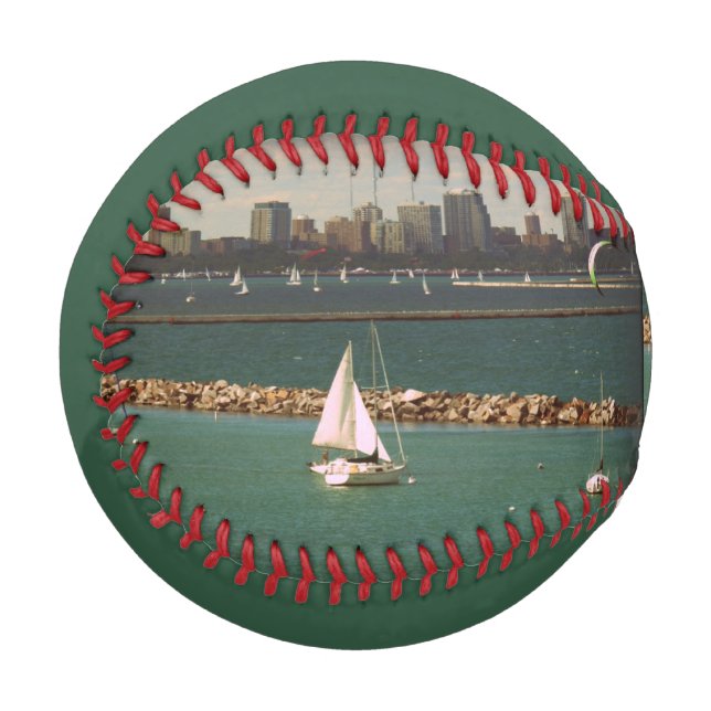 Balle De Baseball Bateau à voile Photo Best Man Basball (Dos Droite)