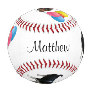 Balle De Baseball Beagle Chiot Nom personnalisé Anniversaire Basebal