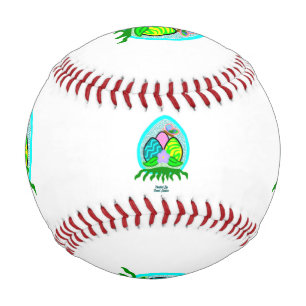 Balle De Baseball Beau Baseball des oeufs de Pâques