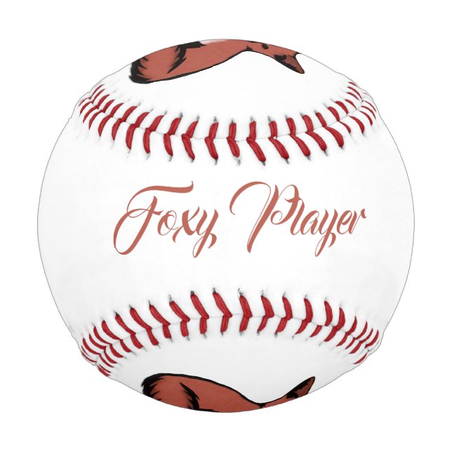 Balle De Baseball Belle Renard rouge Foxy (Dos)