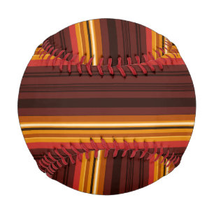 Balle De Baseball Belles rayures vintages