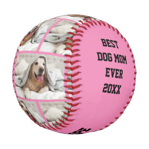 Balle De Baseball BEST CHIEN PERSONNALISÉ MOM JAMAIS Baseball