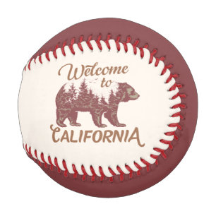 Balle De Baseball Bienvenue à l'ours de Californie