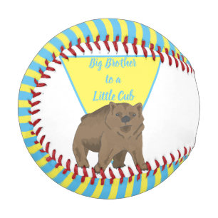 Balle De Baseball Big Brother Little Brother Bear Cub