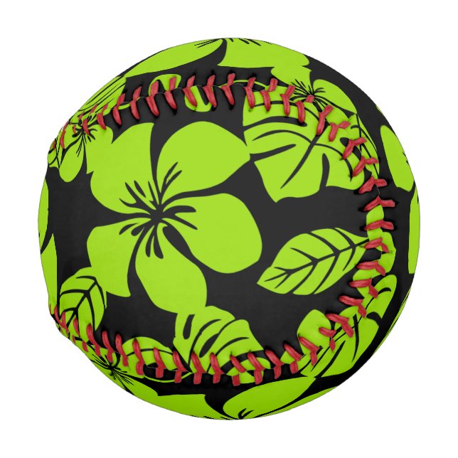 BALLE DE BASEBALL BIKINI ROSE (NOIR/LIME) (Devant Droite)