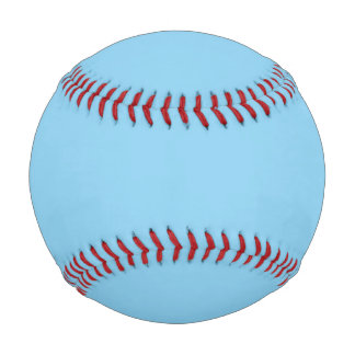 Balle De Baseball Bleu Bébé, Bleu clair, solide, Bleu clair,