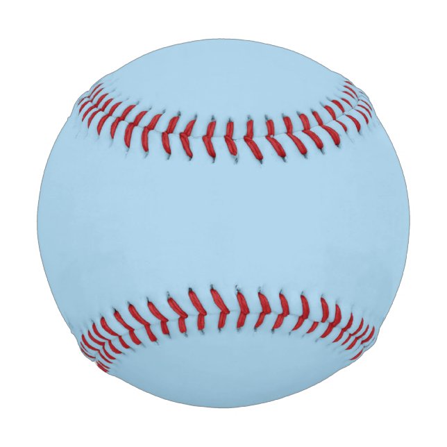 Balle De Baseball Bleu de Cornflower solide (Devant)