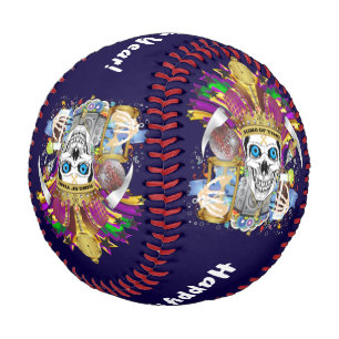 Balle De Baseball Bonne année au baseball !