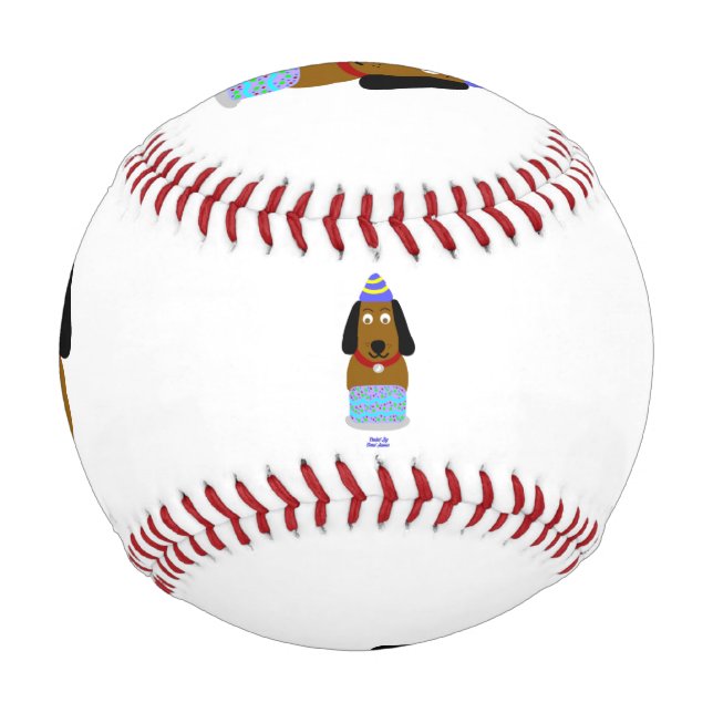 Balle De Baseball Bonne Coupe de baseball d'anniversaire (Devant)