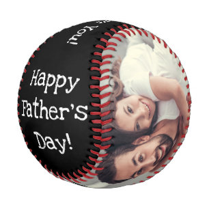 Balle De Baseball Bonne Fête des pères ! Meilleur. Papa. Jamais. Pho
