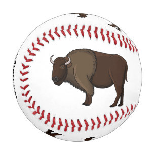 Balle De Baseball Bonne illustration de bison américain