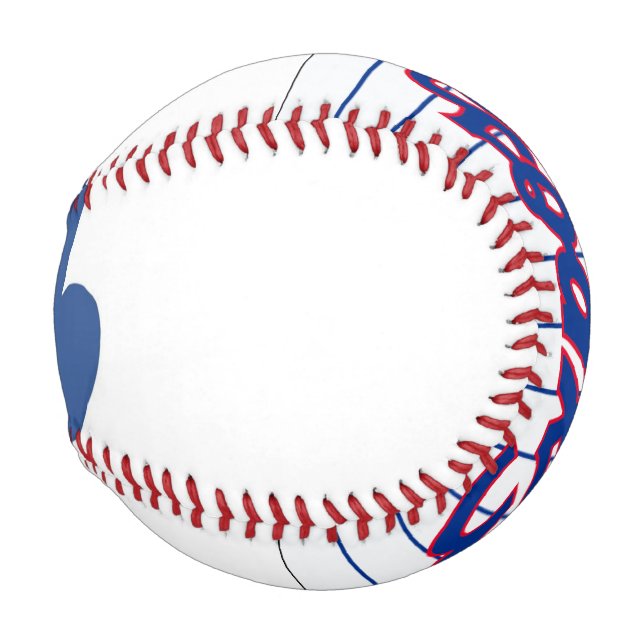 Balle De Baseball Boule Expos Montréal (Devant Droite)