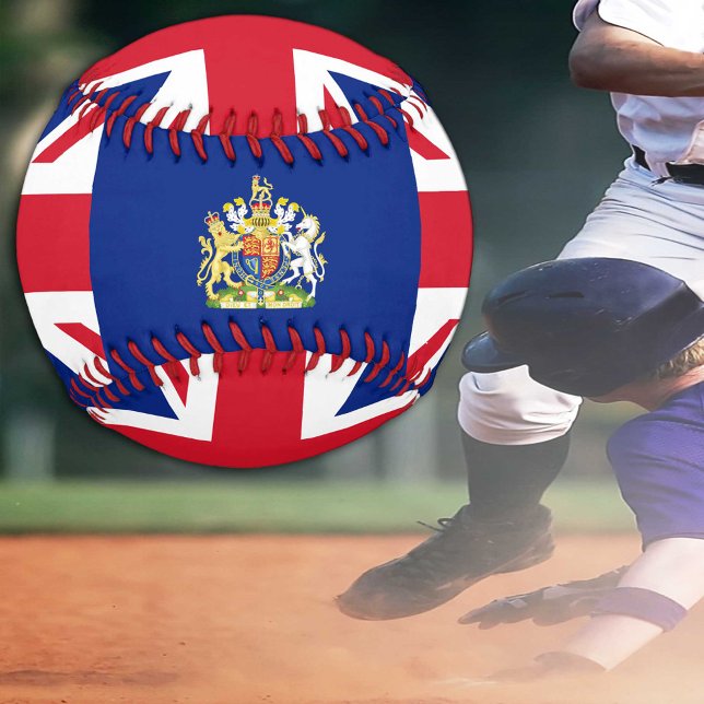 Balle De Baseball British Flag, Royaume-Uni sport /Baseball Balls (Créateur téléchargé)