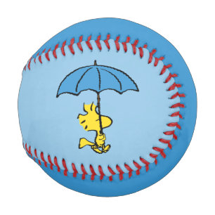 Balle De Baseball cacahuètes Parapluie bleu Woodstock
