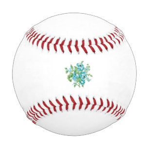Balle De Baseball Cadeau Baseball Floral Sports Vintage Mignon