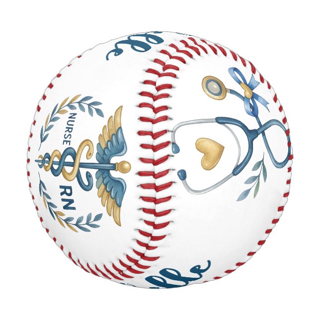 Balle De Baseball Cadeau de baseball pour infirmière IR (Angle)