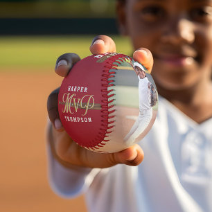 Balle De Baseball Cadeau de collage photo de sport personnalisé pour