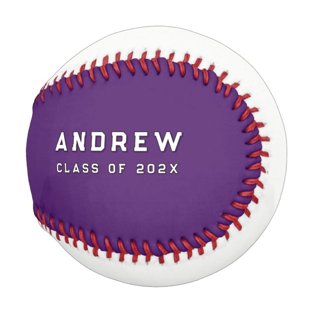 Balle De Baseball Cadeau de fin d'études de baseball (Devant Droite)