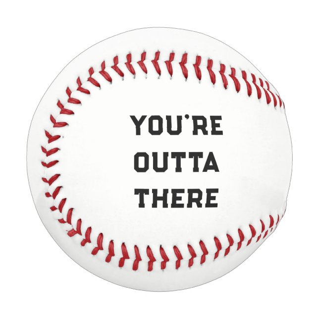 Balle De Baseball Cadeau de fin d'études de baseball (Devant Gauche)