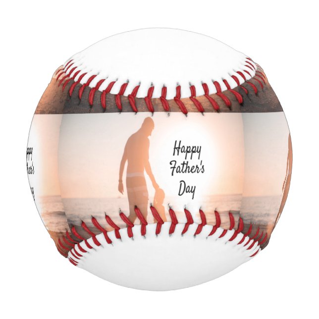Balle De Baseball Cadeau de la fête des pères de fils à papa (Devant)