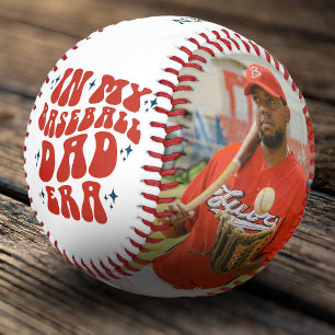 Balle De Baseball Cadeau de photo souvenir de l'ère 2 de mon père de