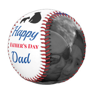 Balle De Baseball Cadeau Papa Fête des Pères Ours Photo Moderne