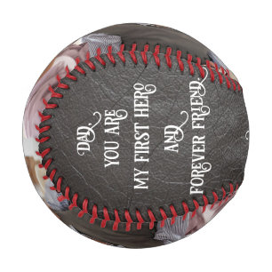 Balle De Baseball Cadeau personnalisé papa de baseball