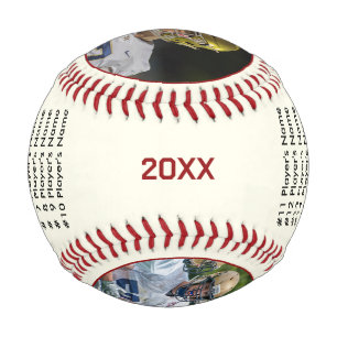 Balle De Baseball Cadeaux D'Entraîneurs De Baseball, Photo D'Équipe,