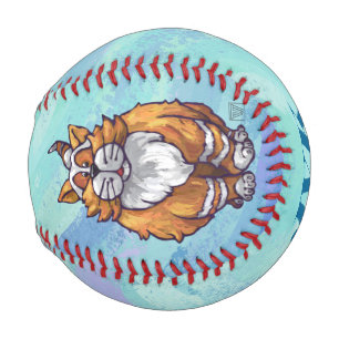 Balle De Baseball Cadeaux et accessoires de chats de gingembre