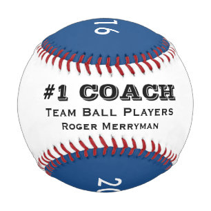Balle De Baseball Cadeaux pour les entraîneurs de baseball - #1 entr