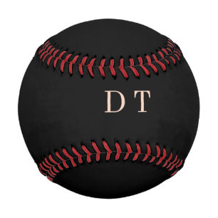 Balle De Baseball Cadre Dirigeant Élégant DT Monogramme Or Président