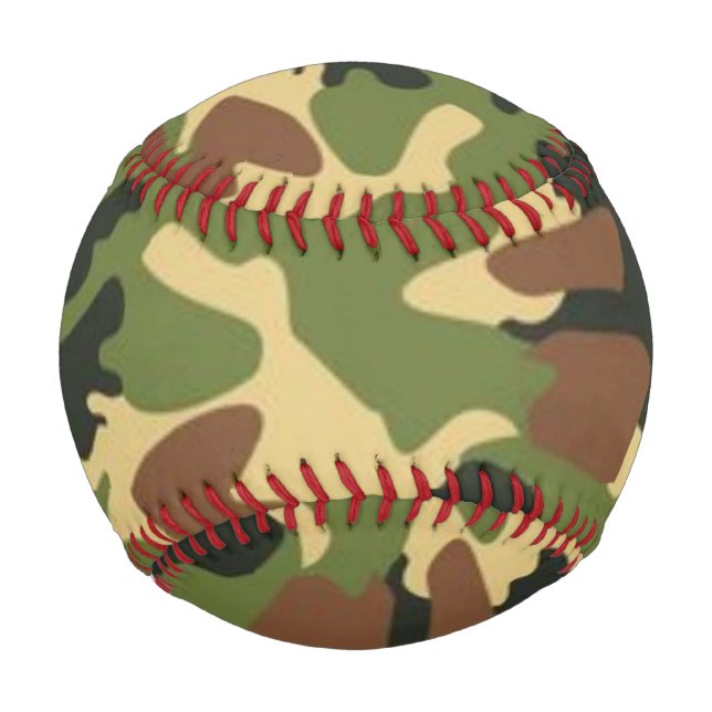 Balle De Baseball camouflage (Devant)