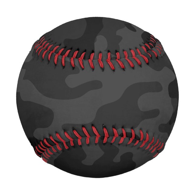 Balle De Baseball Camouflage noir (Devant)