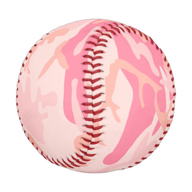 Balle De Baseball Camouflage rose, Armée (Angle)