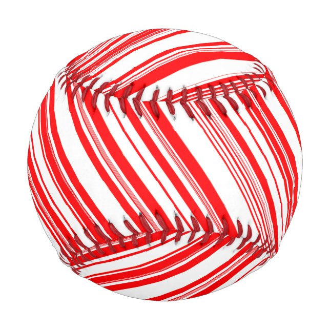 Balle De Baseball Canne festive de Noël pour Lonnie (Dos)