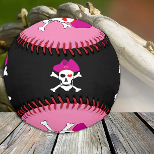 Balle De Baseball Capitaine Grace & Drapeau de Pirates / Sports de p