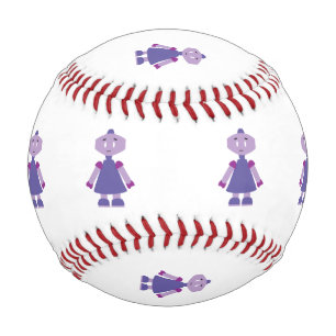 Balle De Baseball Caricature pour fille de robot