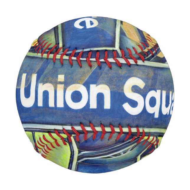 Balle De Baseball Carré syndical (Devant)