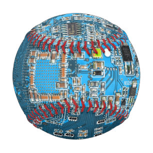 Balle De Baseball Carte circuit bleu circuit imprimé à circuit impri