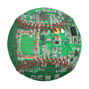 Balle De Baseball Carte circuit imprimé circuit vert PCB