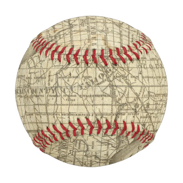 Balle De Baseball Carte de la réserve de l'Ouest (Devant)