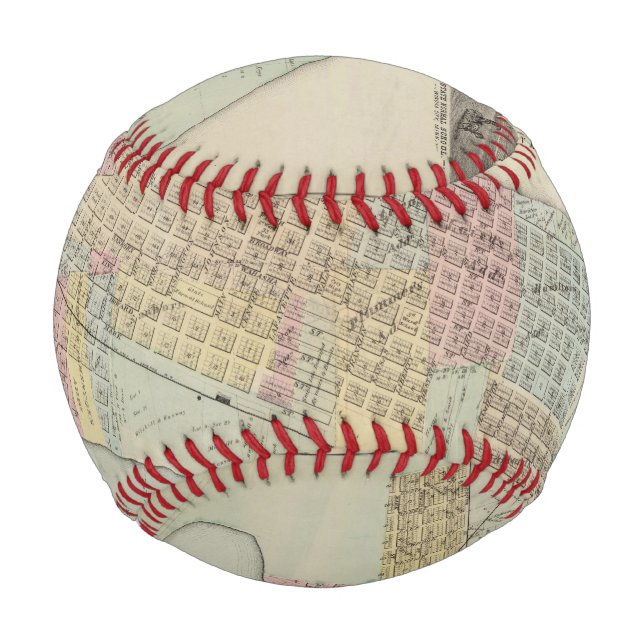 Balle De Baseball Carte de Winona, Minnesota (Devant)