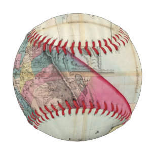 Balle De Baseball Carte officielle de l'État de Californie
