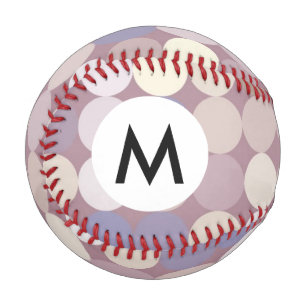 Balle De Baseball Cercles de structure motif abstrait