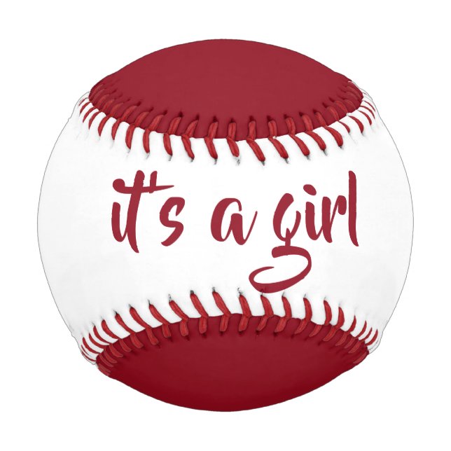 Balle De Baseball c'est un baseball féminin par dalDesignNZ (Dos)