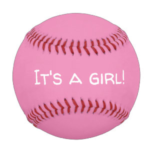 Balle De Baseball C'est une fille Révéler le genre Baseball