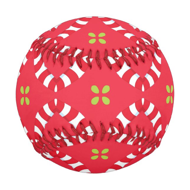 Balle De Baseball Charme des Fêtes de Noël Modèle 04 -  (Devant)