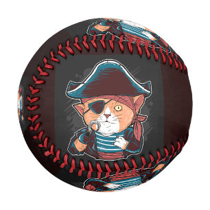 Balle De Baseball Chat pirate