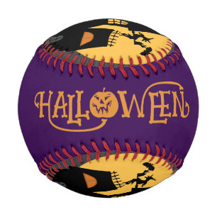 Balle De Baseball Château Hanté Halloween, Effrayant, Sombres